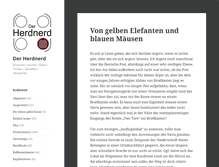 Tablet Screenshot of herdnerd.de